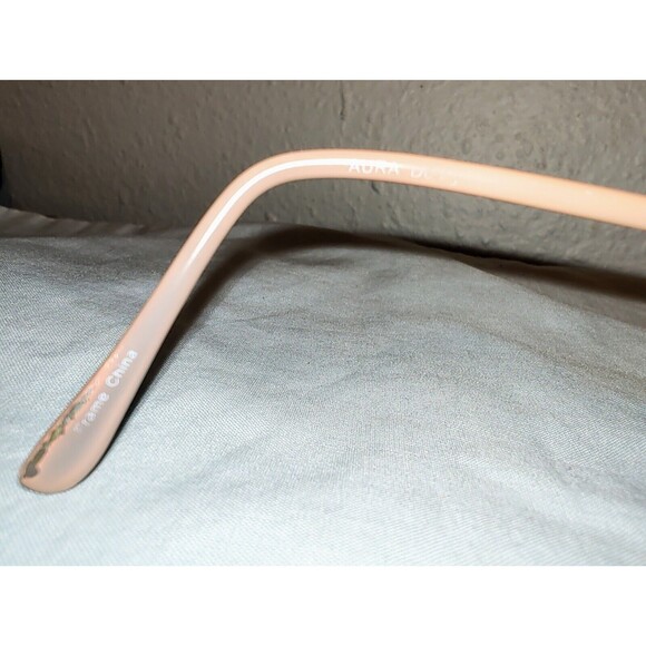 Aura AUW-16-102 Rose Color Mens Full Rim Eyeglasses Frames 54-16-135-38 Pearl - Picture 12 of 14